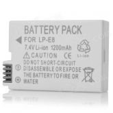 Canon LP-E8 Compatible 7.4V 1200mAh Battery Pack for Canon 5