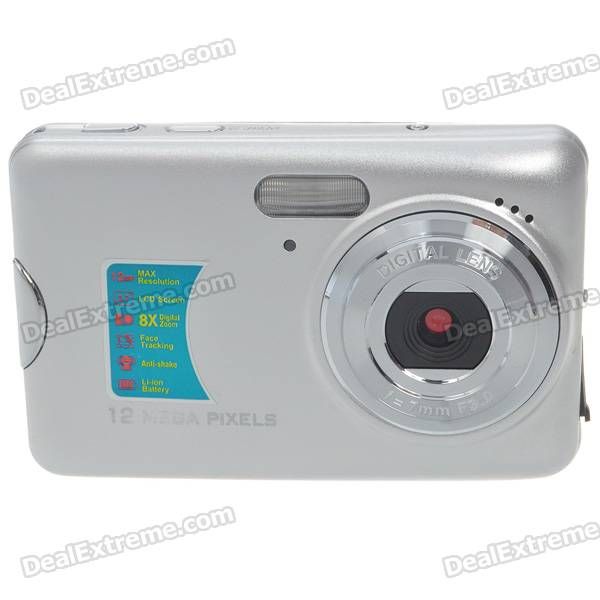 2.7 "TFT LCD CMOS de 12MP Câmera de Vídeo Digital com zoom d